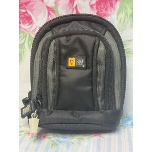 Case Logic Small Camera Electronics Pouch 4x4.5"‎ Belt Loop Black Travel Bag